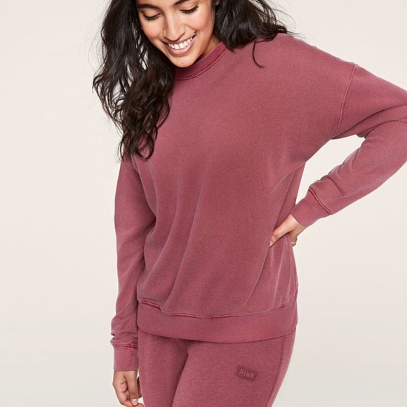 Victoria’s Secret PINK Collection Campus Sweatshirts Size xs (oversized) - Picture 8 of 8